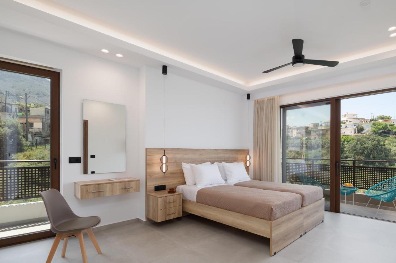 O-Cyanea Villa With Heated Pool Kournás Екстериор снимка