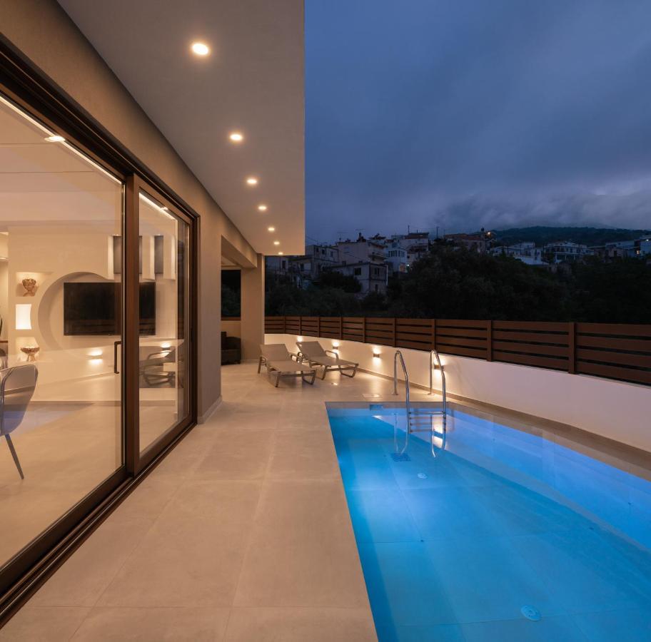 O-Cyanea Villa With Heated Pool Kournás Екстериор снимка