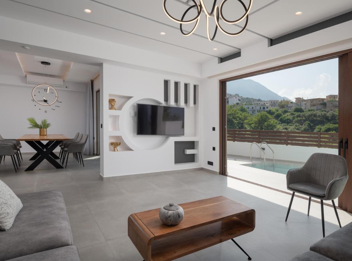 O-Cyanea Villa With Heated Pool Kournás Екстериор снимка