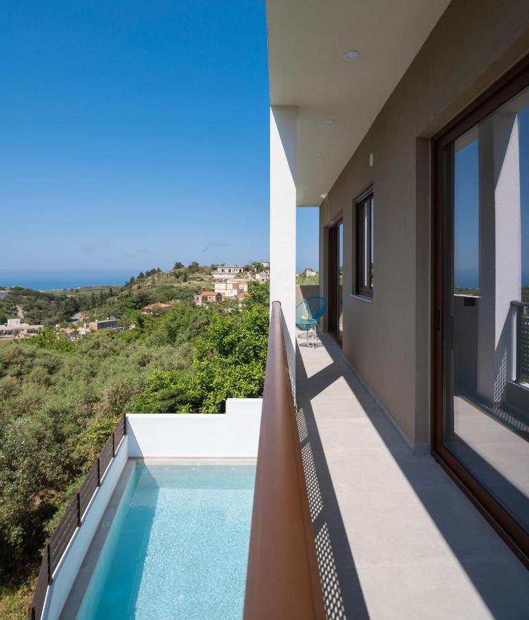 O-Cyanea Villa With Heated Pool Kournás Екстериор снимка