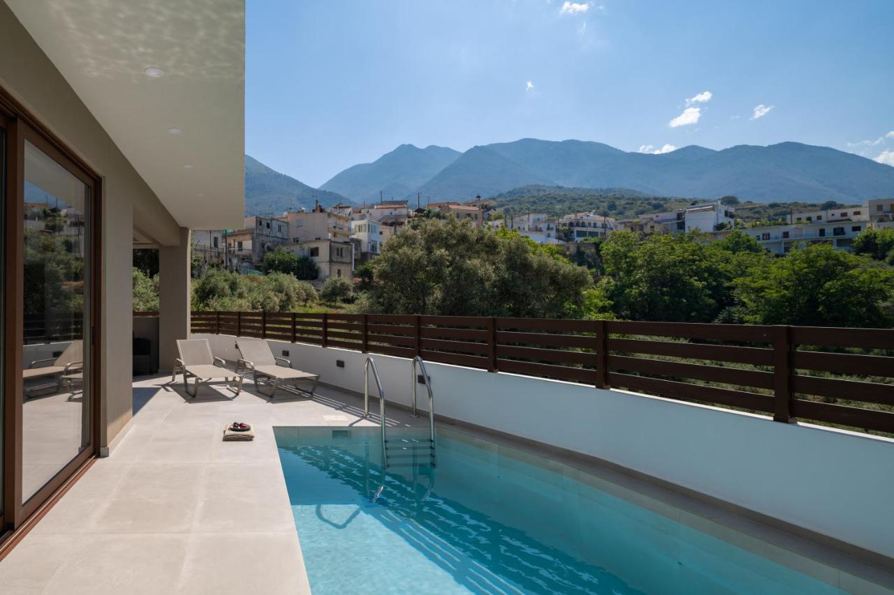 O-Cyanea Villa With Heated Pool Kournás Екстериор снимка
